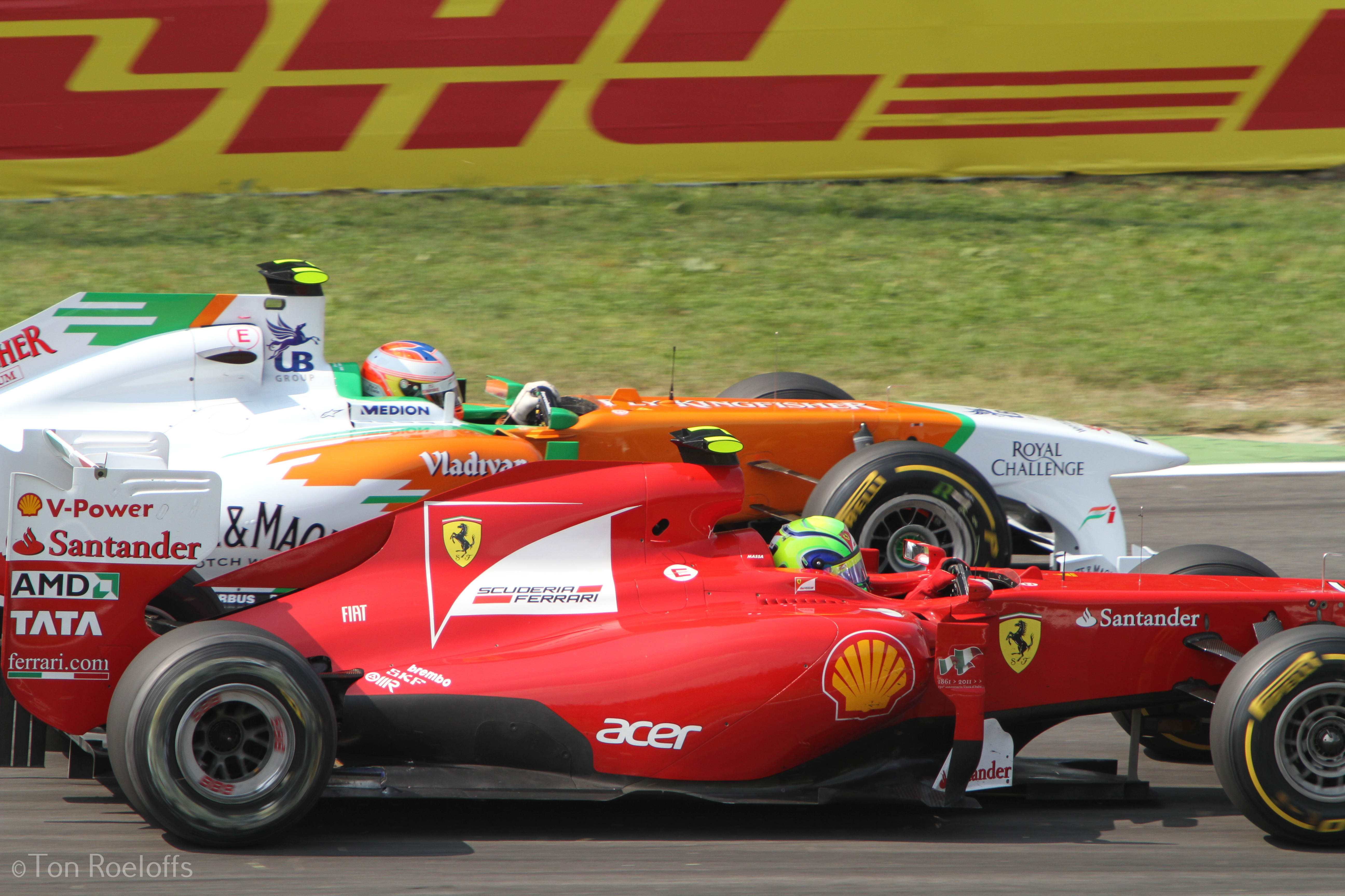 Verstappen pitbox